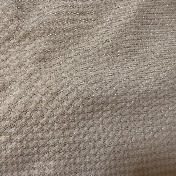 Calvin Klein cream & gold houndstooth pencil skirt size 10P - Picture 4 of 9